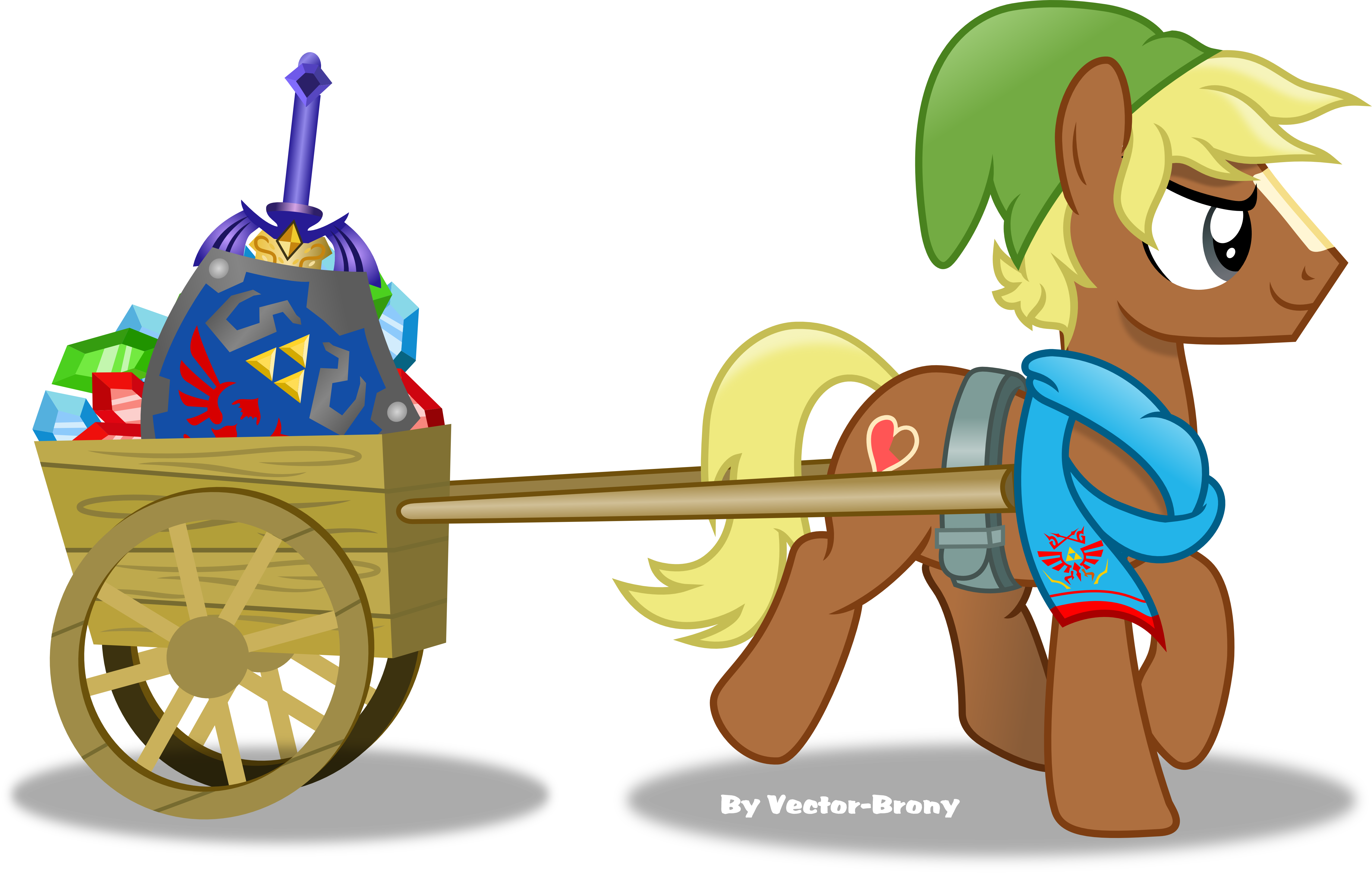 Link As A Pony (5052x3215)