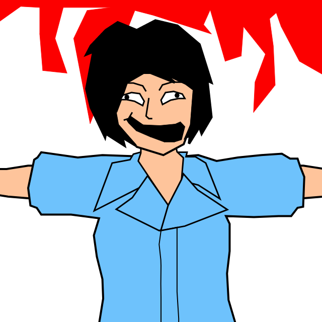 Strangely, She Looks Similar To The "expressionless" - Uh Oh (640x640)