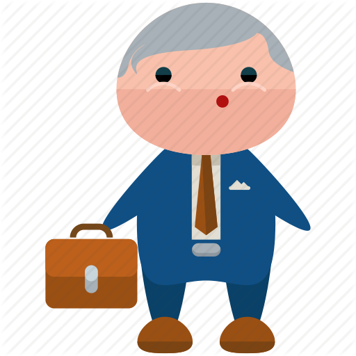 Avatars Clipart Business Man - Businessperson (512x512)