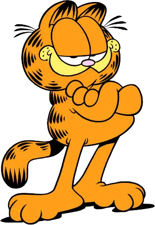 Best Of Gun Clipart Image Garfield Heroes Wiki Fandom - Cartoon Garfield Cat (314x454)