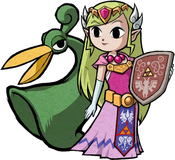 Posted On October 12 2013 By Cameron Smith - Zelda Minish Cap Zelda (600x600)
