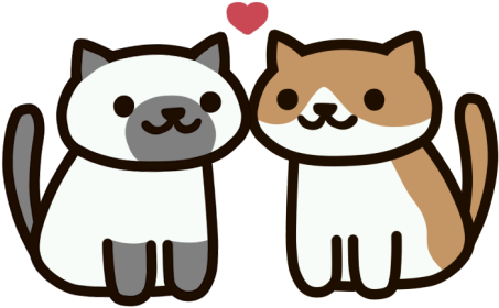 Neko Atsume Trash - Neko Atsume Marshmallow And Cocoa (500x323)