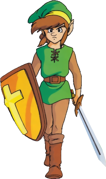 Link - Link Adventure Of Link (384x627)