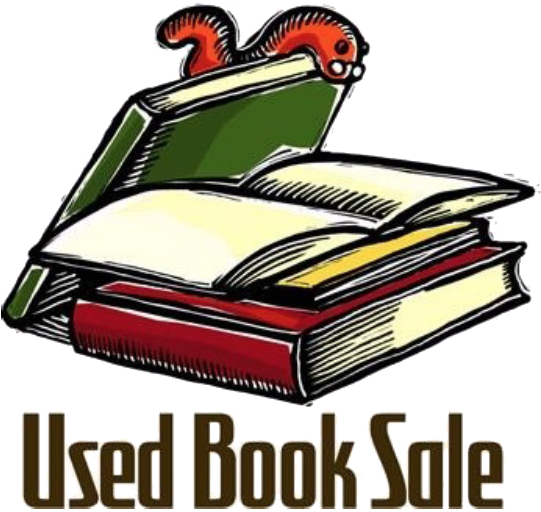 Used Book Sale Clip Art - Clipart Books For Sale (555x530)