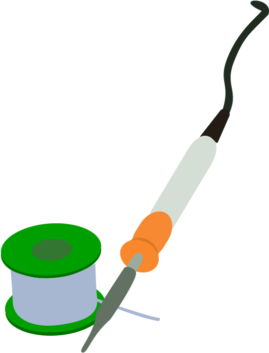 Get Notified Of Exclusive Freebies - Soldering Iron Clip Art (659x800)