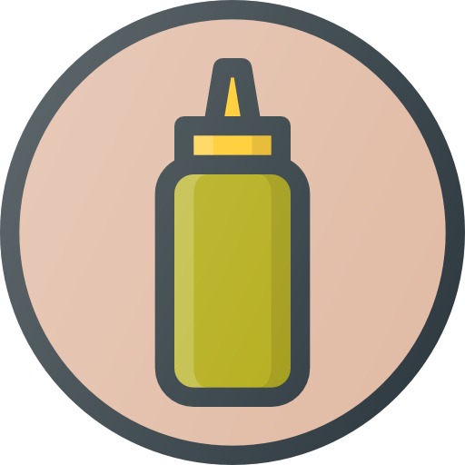 Mustard Free Icon - Mustard (512x512)