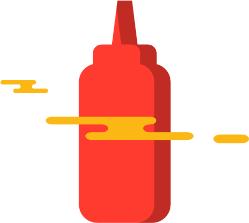 Ketchup Free Icon - Icono Ketchup (512x512)