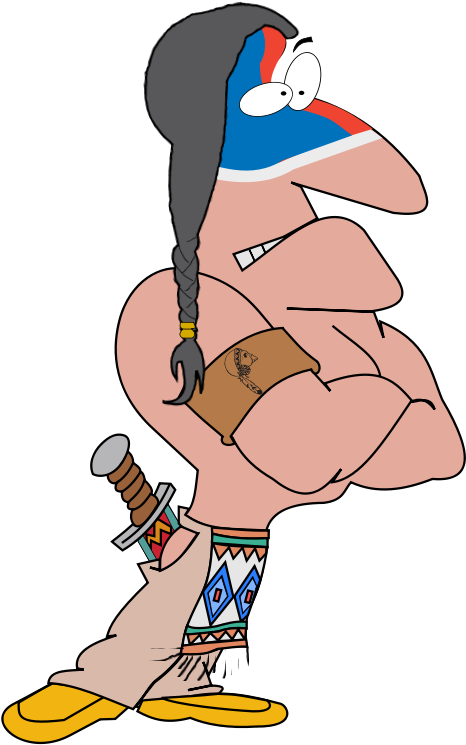 Cartoon Indians (566x800)