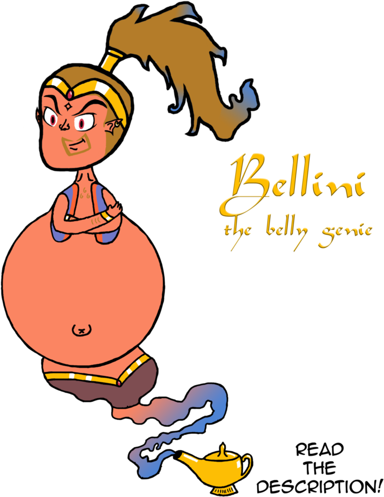 Bellini The Belly Genie By Mu5hr00m99 - Biladi Halal (786x1017)