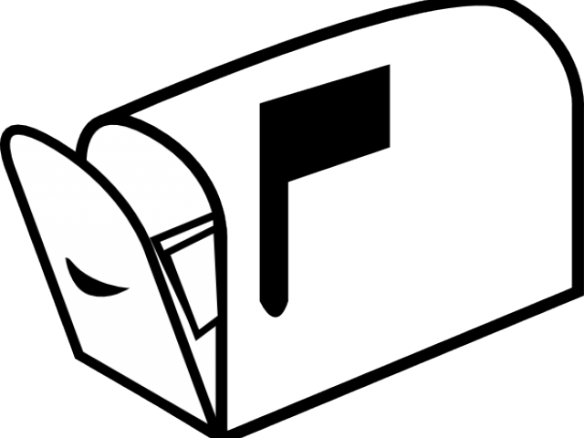 Related Cliparts - Mailbox Clipart Black And White (640x480)