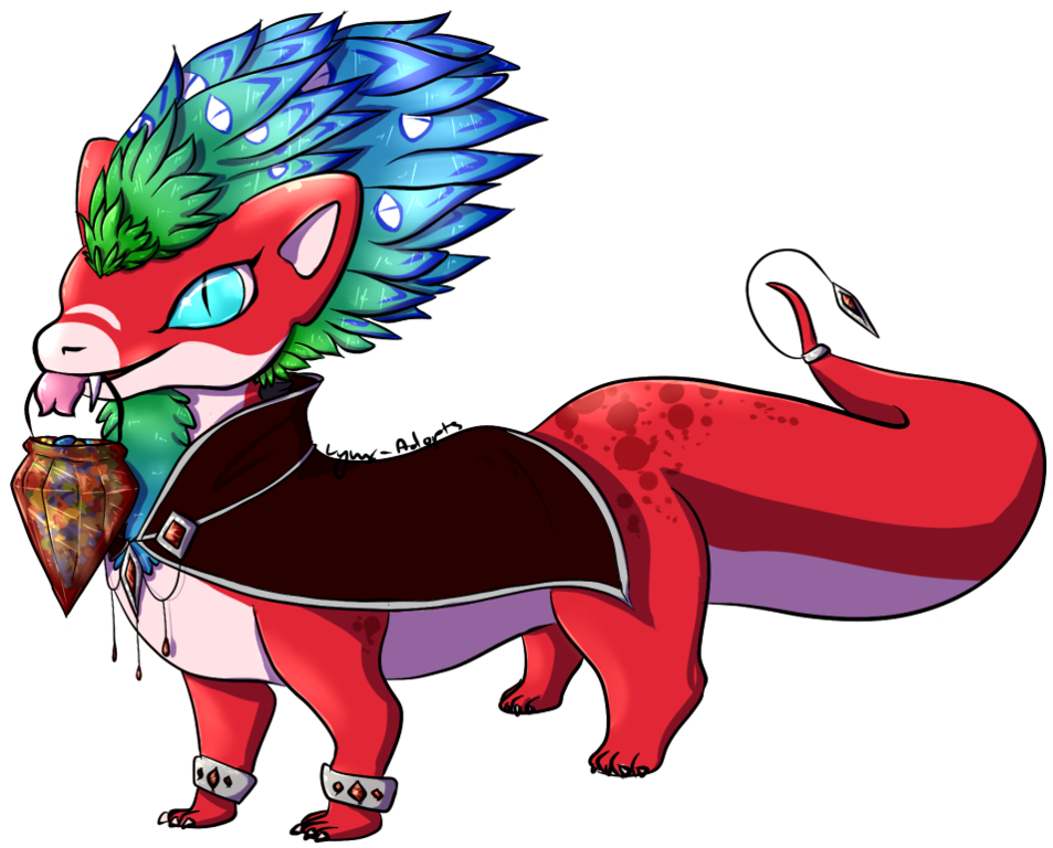 Tiny Vampire By Arivlis - Cartoon (998x800)