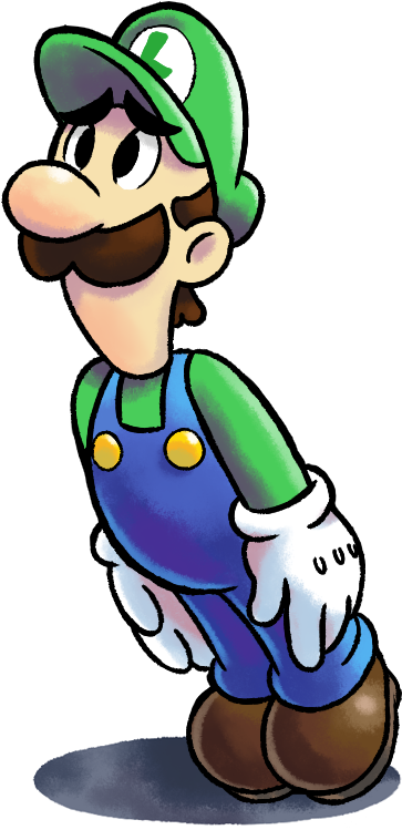 ''mario Luigi'' Rpg Style - Cuphead In Mario And Luigi Style (400x760)
