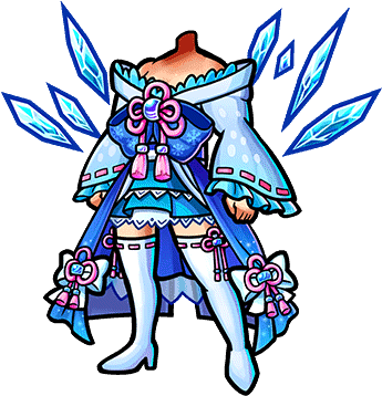 Gear-snow Petal Gown Render - Unison League Snow Petal Gown (380x380)