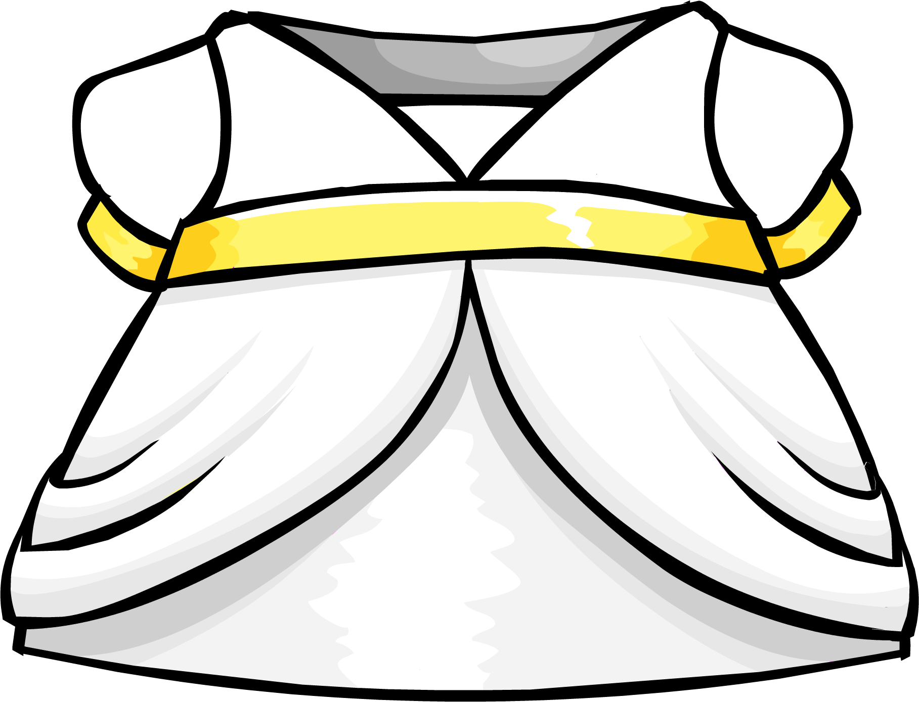 Snow Fairy Dress Clothing Icon Id 4123 2 - Club Penguin Wiki Dresses (1817x1389)