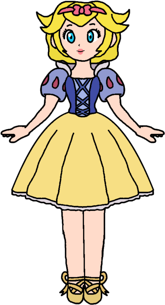 Snow White By Katlime - Katlime Peach (749x1154)