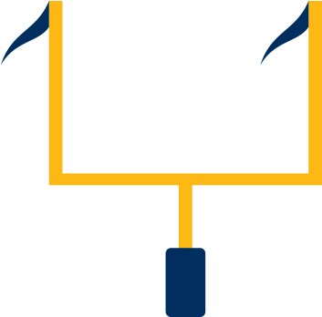 Theatre Masks Clip Art Download - Field Goal Post Png (400x400)