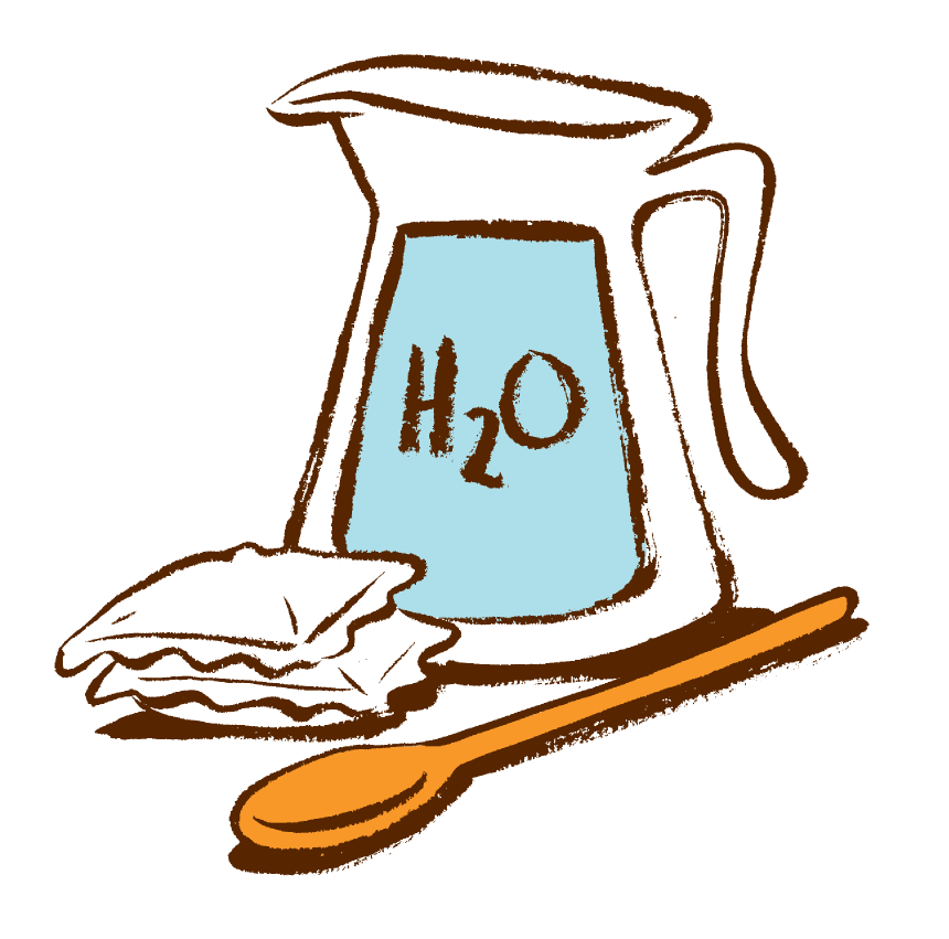 Grab Bean Bag , A Pitcher Of Water, And A Long Spoon - Grab Bean Bag , A Pitcher Of Water, And A Long Spoon (864x864)