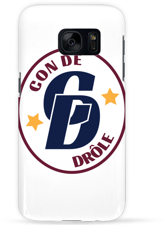 Coque 3d Samsung Galaxy S7 Con De Drôle Blason Par - Tote-bag Con De Drôle Blason Par Tunetoo (690x850)