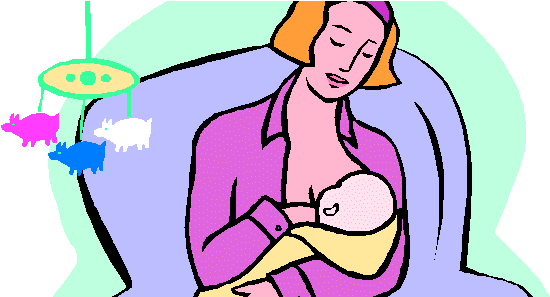 Breastfeeding Clip Art (563x296)