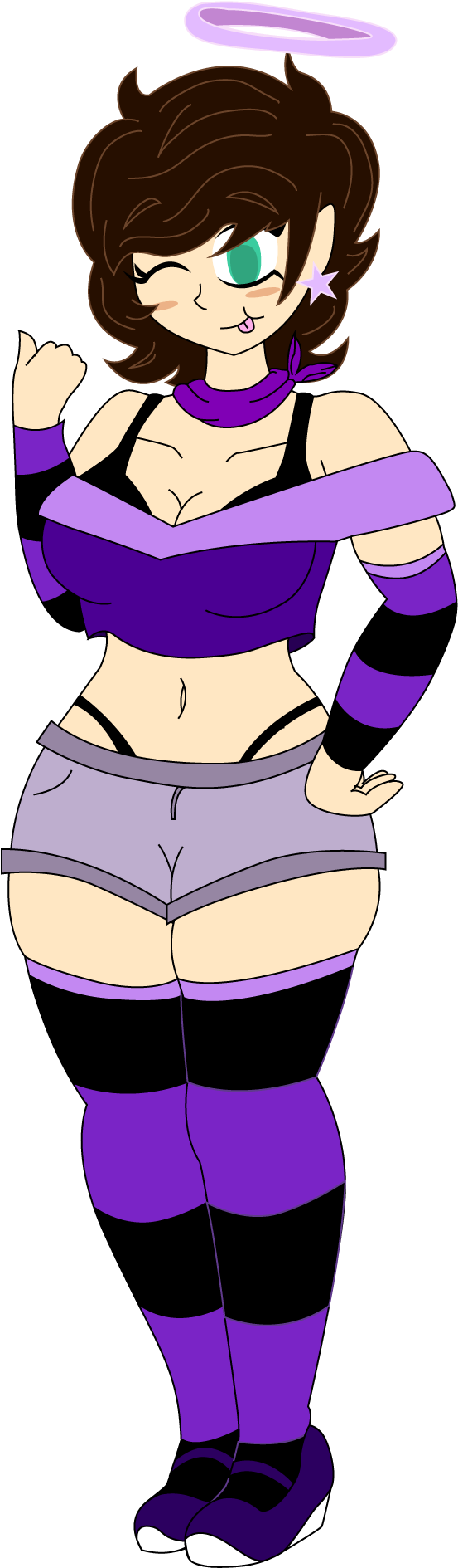 Grape Girl By Stateofd E B - Cartoon (825x2005)