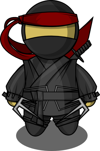 Ninja Clipart - Ninja Clip Art (384x575)