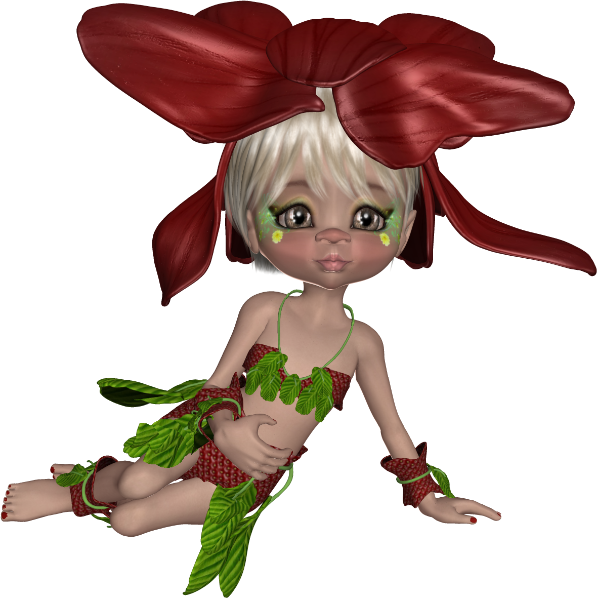 Poser Tube - Cookie Doll - Cartoon (1300x1327)