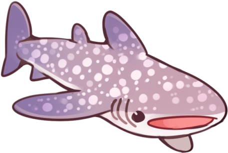 Whale Clipart Whales Dolphins - Whale Shark Cartoon Png (500x334)
