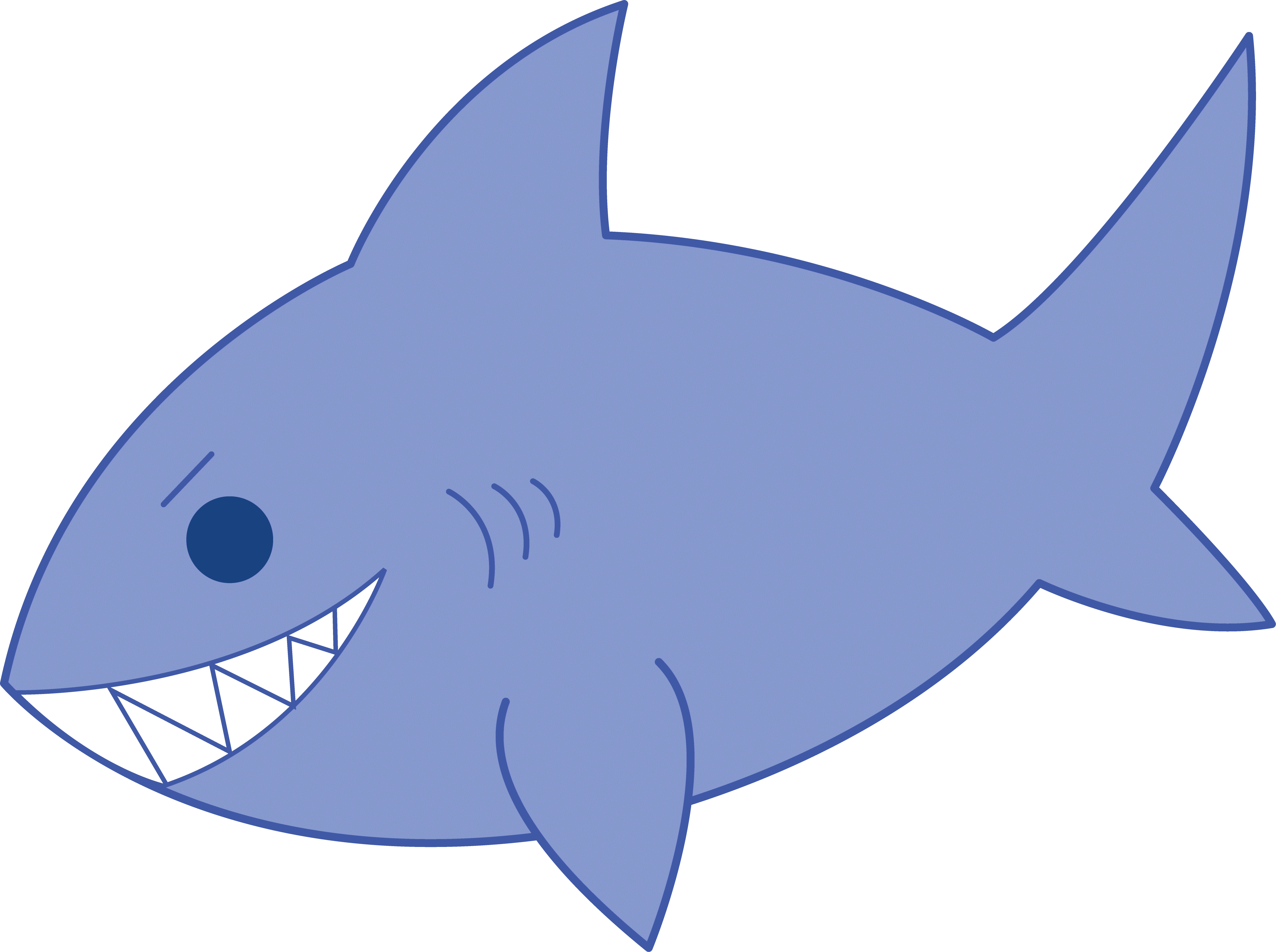 Shark Clip Art - Shark Clip Art (4663x3480)