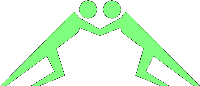 Wrestling Clip Art Symbols - Wrestling Symbols (654x287)