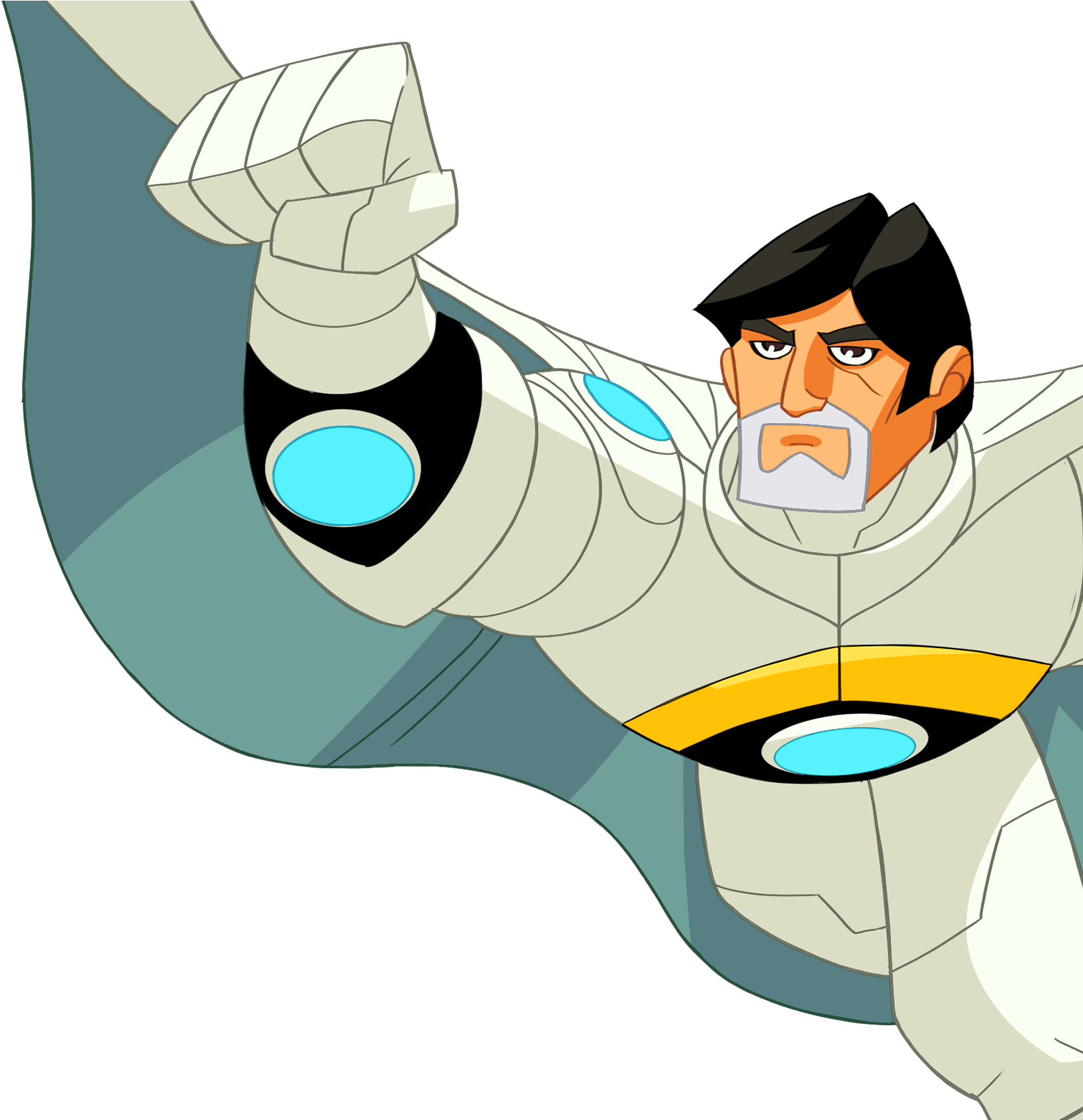 Amitabh Bachchan As Astra - Amitabh Astra Force (1715x1689)