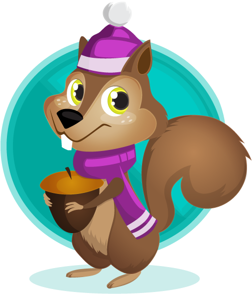 Chipmunk Clipart Small Squirrel - Anime (564x666)