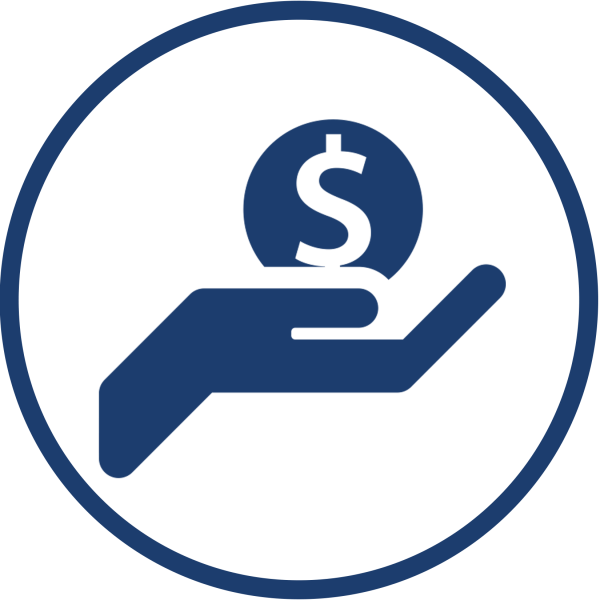 Financing Icon - Money Saving Icon (600x600)