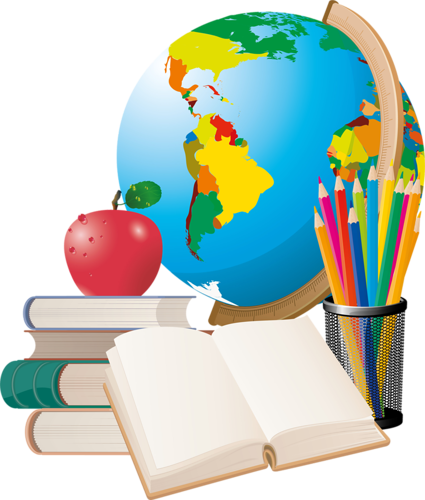 School Supplies - Preschool Coloring Book [book] (425x500)