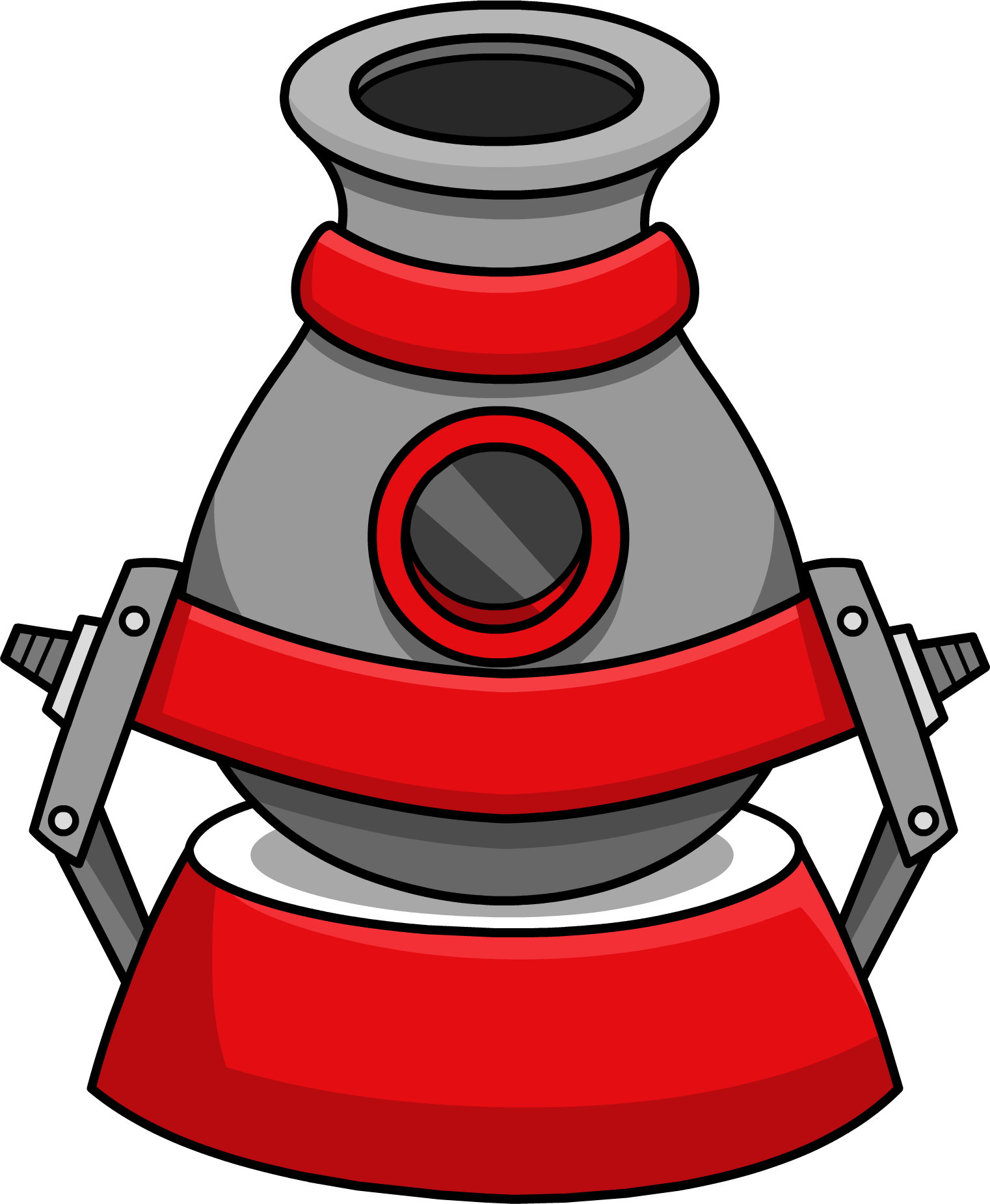 Puffle Cannon - Club Penguin Puffle Cannon (1522x1851)