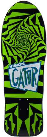 Vision Gator 2 Classic Reissue Old School Deck - Vision Gator Skateboard Deck (286x480)