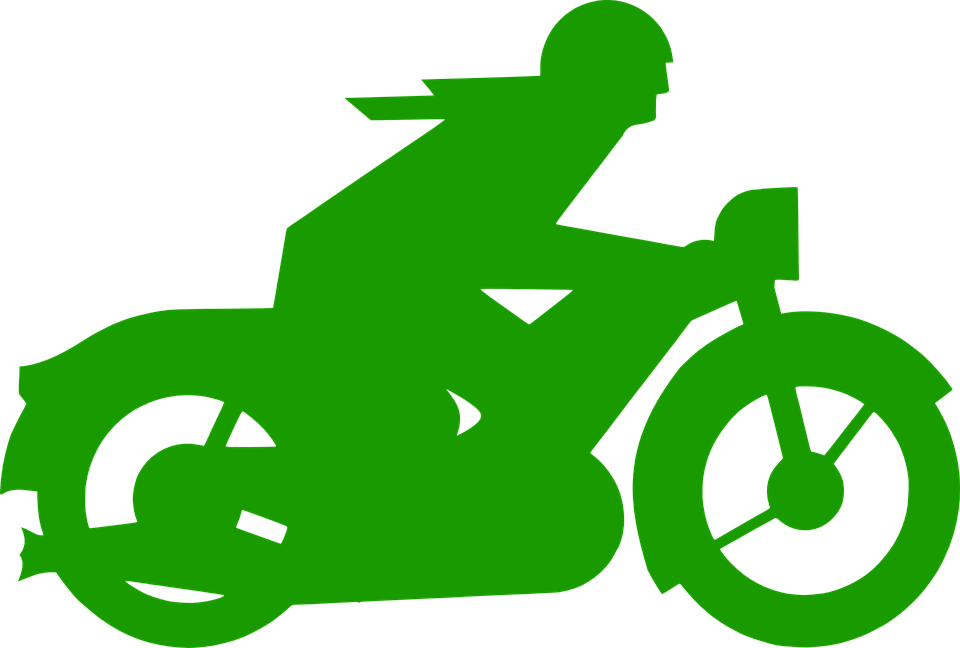 Motorbike, Bike, Motorcycle - Motorcyclist Silhouette (1280x864)