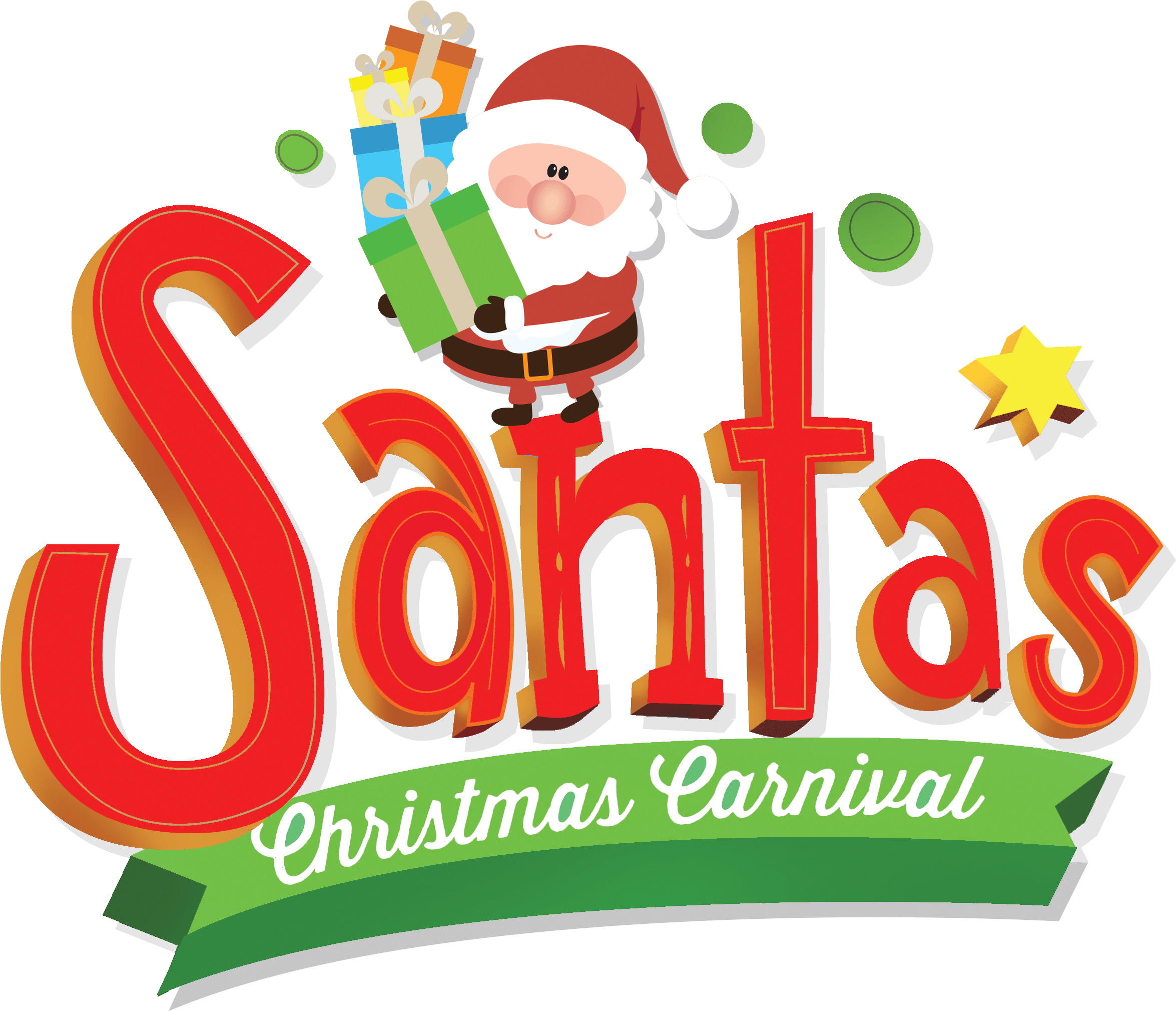 Cute Carnival Cliparts - Ho Ho Ho Amuse Bouche Napkins (2633x2658)