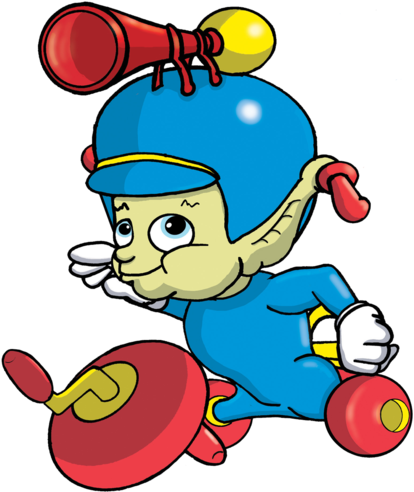 Flip-top The Police Bicycle - Cartoon (500x500)