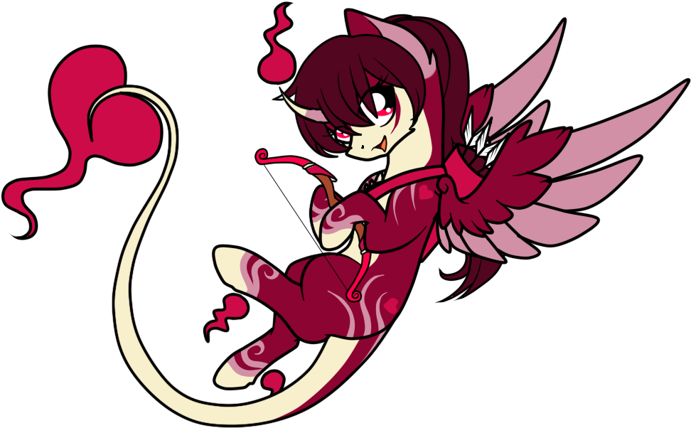 Absolitedisaster08, Bow , Female, Fog Foal, Mare, Oc, - Cartoon (995x757)