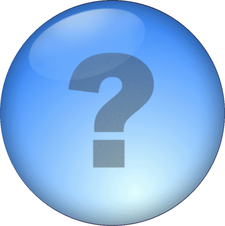 Question Mark Gifs - Blue Question Mark Gif (784x788)