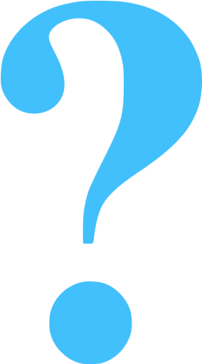 Blue Question Mark Clipart - Blue Question Mark Vector (512x512)