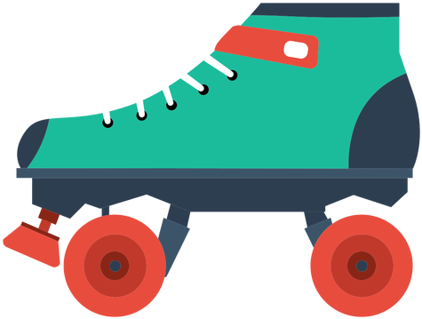 Roller Skate Skate Icon - Skateboarding (512x512)