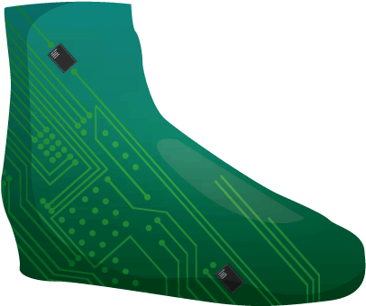 Matrix Sublimated Roller Derby Skate Cover - Sock (450x369)