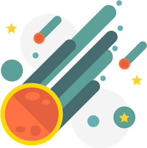 Asteroid, Comet, Fireball, Meteor, Meteorite, Space - Comet (512x512)