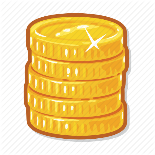 Gold Coin Icon Png - Coin Icon Game (512x512)