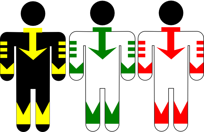 The Universal Symbols For 'star Force' - Star Blazers Movie (679x438)