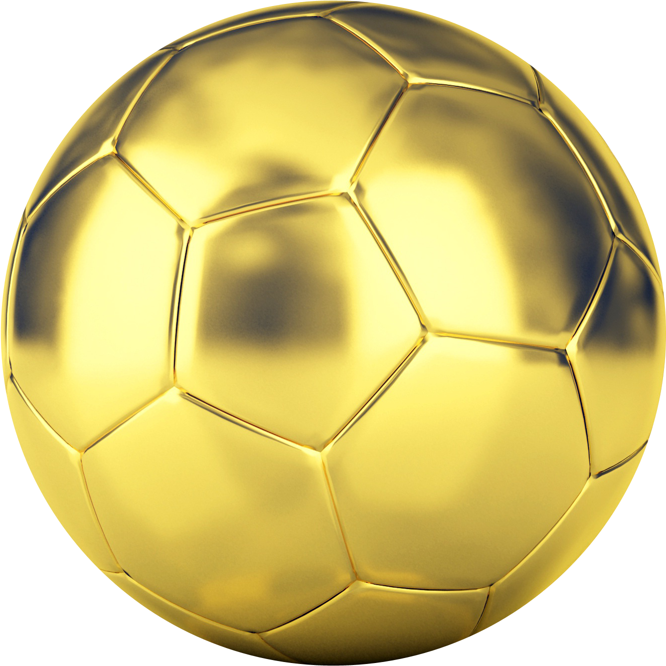 Golden Football Png Image - Football Png (1518x1473)