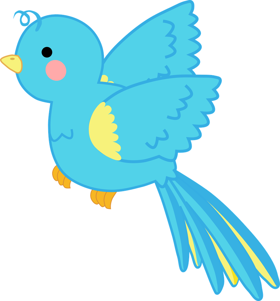 Bird Clipart, Cartoon Birds, Album, Scrap, Tvs, Bug - Swimming Pool (900x967)