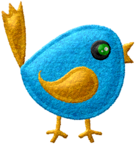 Lacarolita Spring Fever Bird1 - Clip Art (456x500)