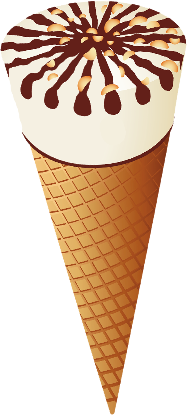 Ice Cream Cone Clip Art Free Free Vector Download - Ice Cream Cone Without Ice Cream Png (635x1382)